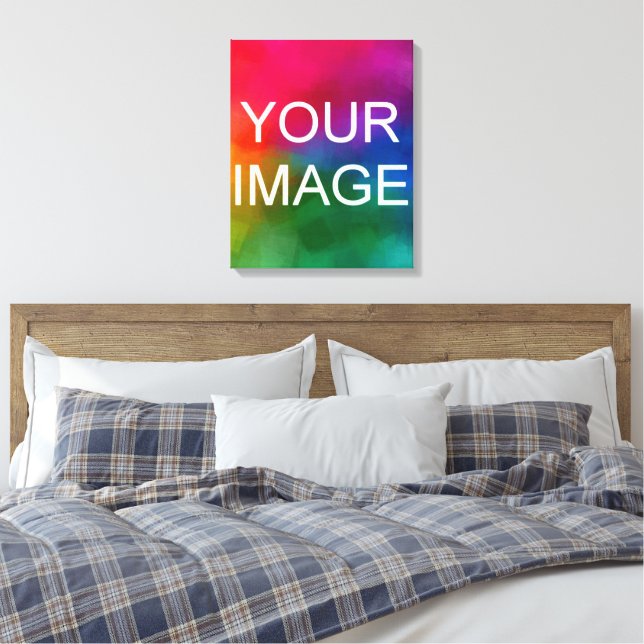 Lienzo Imagen de foto Estirada Vertical HQ Crear la propi (Insitu(Dormitorio))