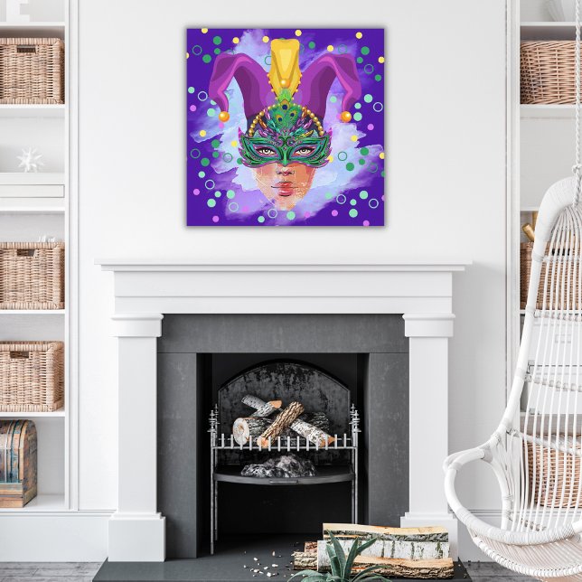 Lienzo Imagen de Lady Jester Square Canvas (Subido por el creador)