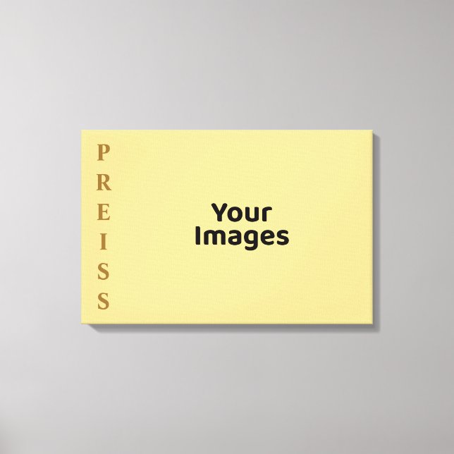 Lienzo Imagen de pantalla de imagen de nombre de familia  (Anverso)