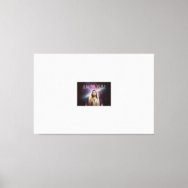 Lienzo Imagen de tela estirada del Señor Jesús (Anverso)