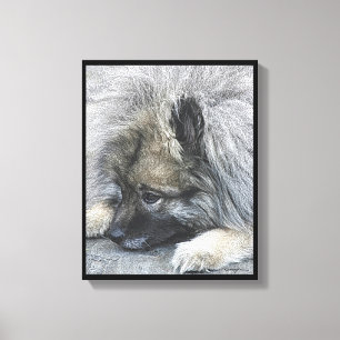 Lienzo Imagen digital titulada "En paz con el mundo"