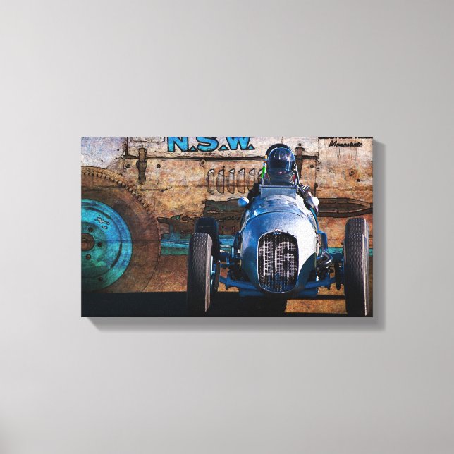 Lienzo Imagen especial de George Reed (Anverso)