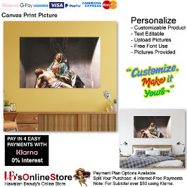 Lienzo Imagen impresa de Jesús Canvas 18