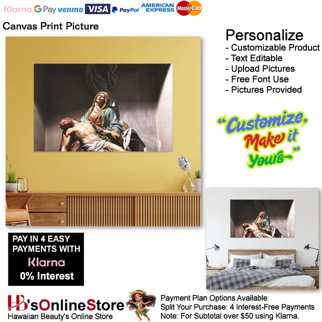 Lienzo Imagen impresa de Jesús Canvas 18 (Mother the Virgin Mary Holding Jesus Canvas Print Picture 18.)