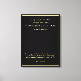 Lienzo Imagen simple de Personalizado Minimalista blanco 