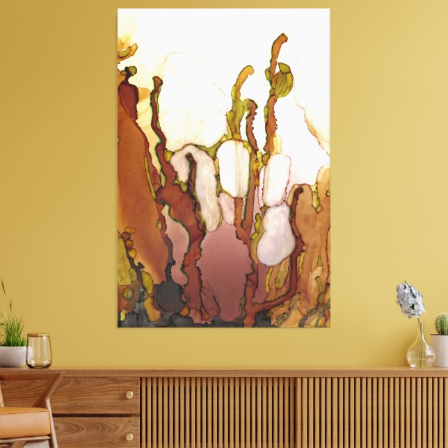 Lienzo Imaginación en bronce (Insitu (Sala de estar))