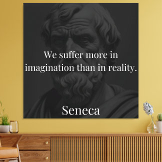 Lienzo Imaginación y sufrimiento: Séneca sobre la percepc