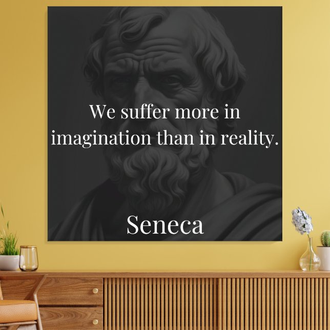 Lienzo Imagination and Suffering: Seneca on Perception (Insitu (Sala de estar))