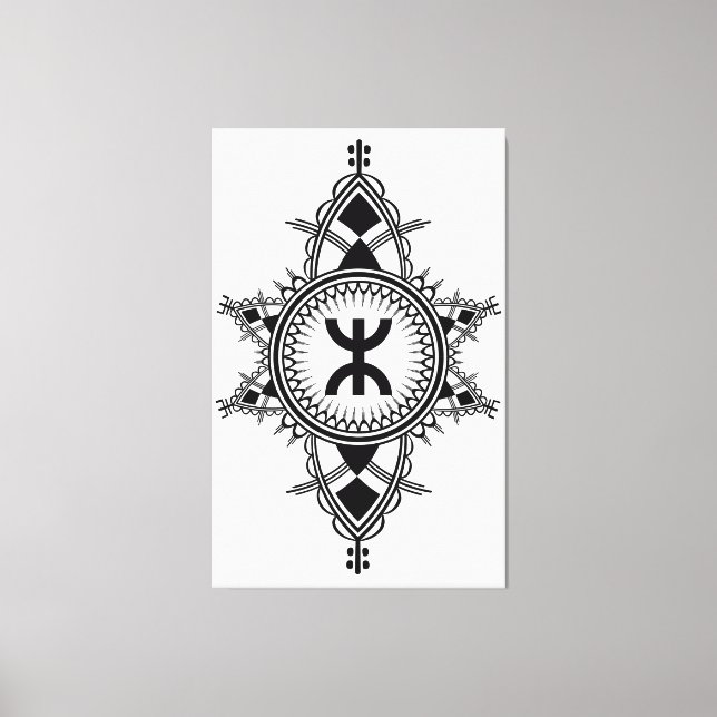 Lienzo Imazighen Z (Anverso)