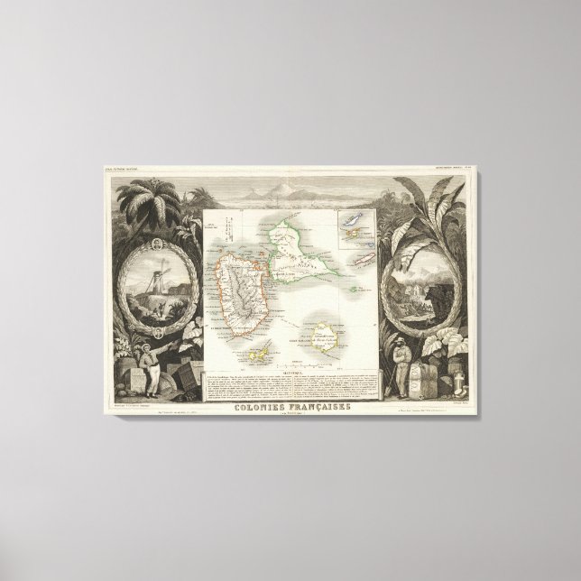 Lienzo Imperio americano (Anverso)