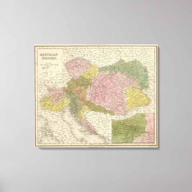 Lienzo Imperio austriaco 2 (Anverso)