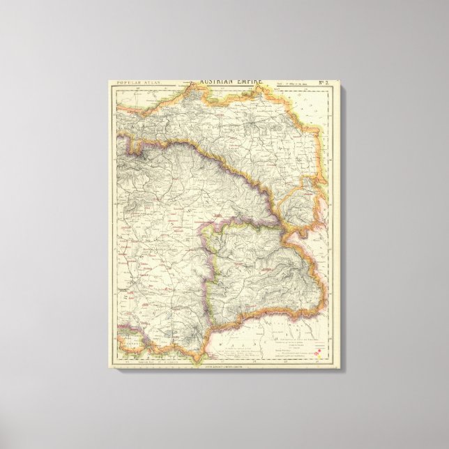 Lienzo Imperio austriaco 4 (Anverso)