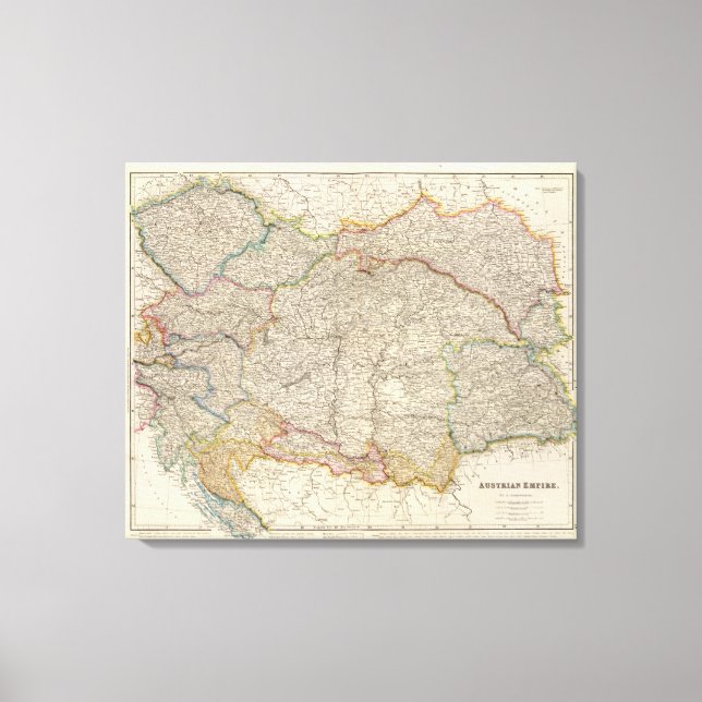 Lienzo Imperio austriaco 5 (Anverso)