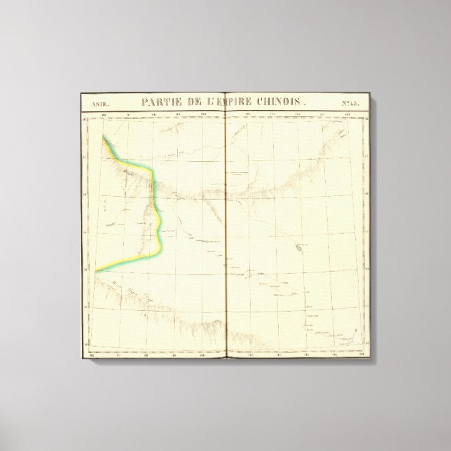 Lienzo Imperio chino, Asia 45 (Anverso)