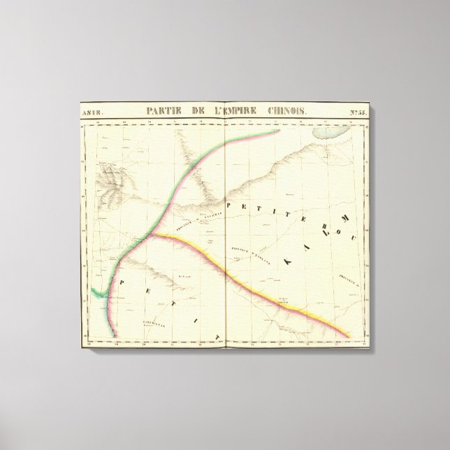 Lienzo Imperio chino, Asia 55 (Anverso)