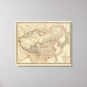 Lienzo Imperio chino, Japón