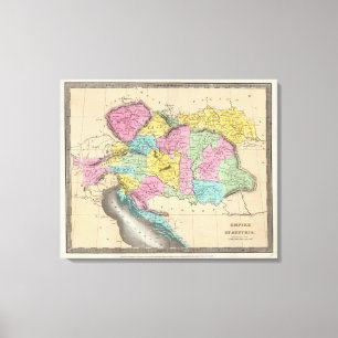 Lienzo Imperio de Austria