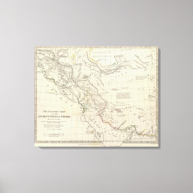 Lienzo Imperio persa, este (Anverso)