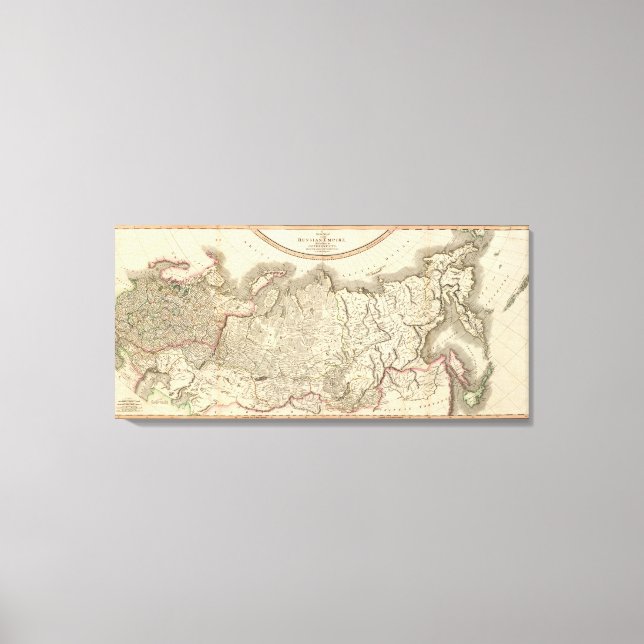 Lienzo Imperio ruso compuesto (Anverso)