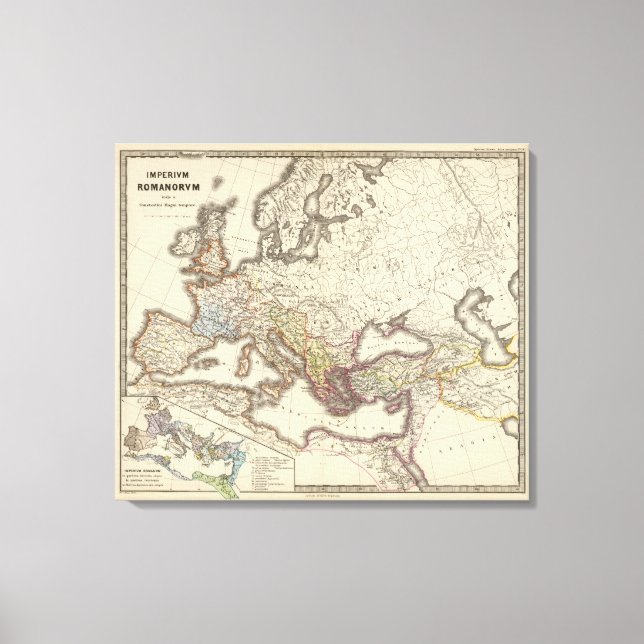 Lienzo Imperium Romanorum (Anverso)