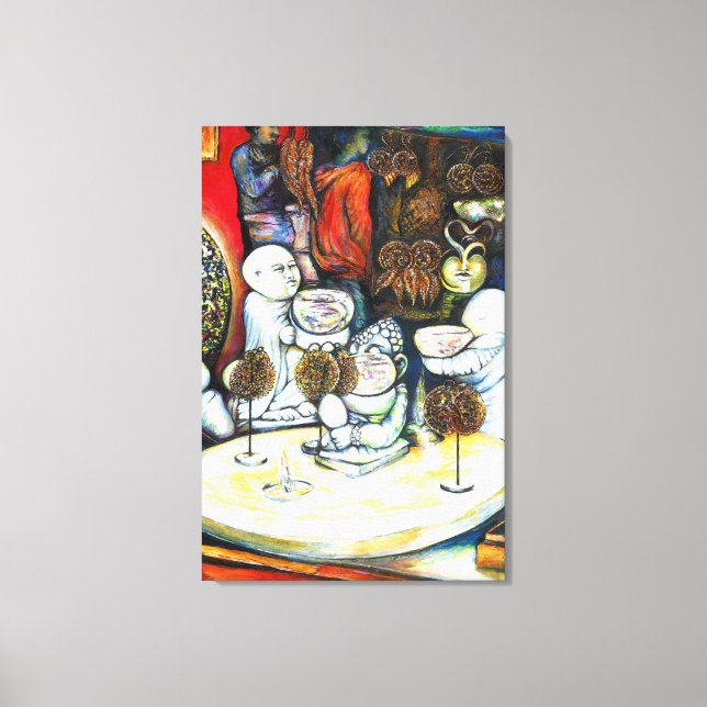 Lienzo Impermeable por el desafío (Anverso)