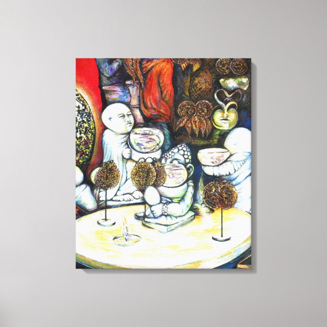 Lienzo Impermeable por el desafío (Anverso)