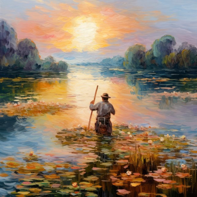 Lienzo Impresionismo francés (Monet's Palette: Nature's Symphony in Color)