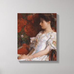 Lienzo Impresionista de Childe Hassam Victoria CC0192