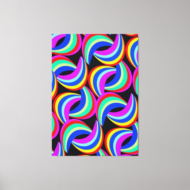 Lienzo Imprimir arco iris (Anverso)