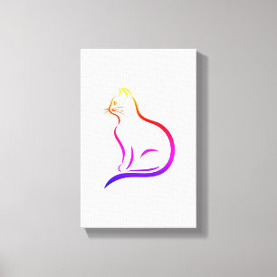 Lienzo Imprimir gatos