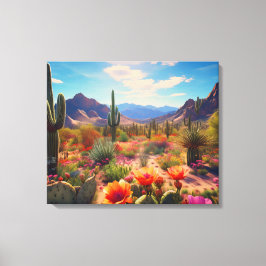 Lienzo Imprimir tela estirada del desierto del suroeste