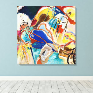 Lienzo Improvisación 30 (Cañones) de Wassily Kandinsky