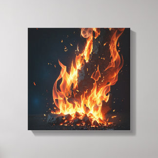Lienzo incendio