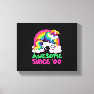 Lienzo Increíble desde 2000 Unicornio