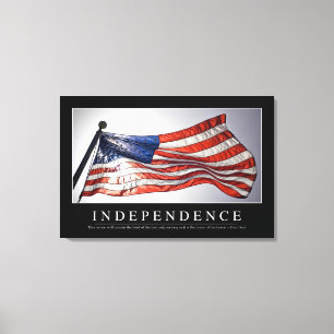 Lienzo Independencia: Inspiradora cita 2