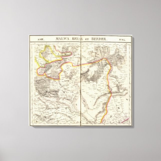 Lienzo India, Asia 94 (Anverso)