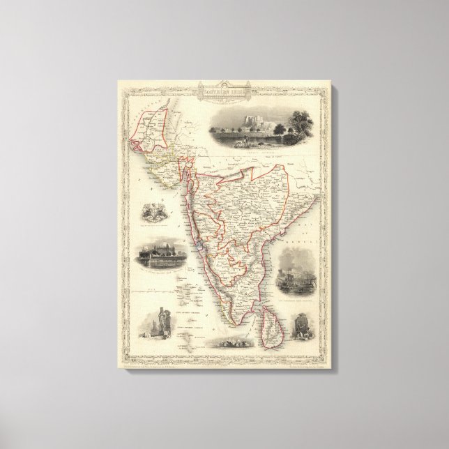 Lienzo India del Sur (Anverso)