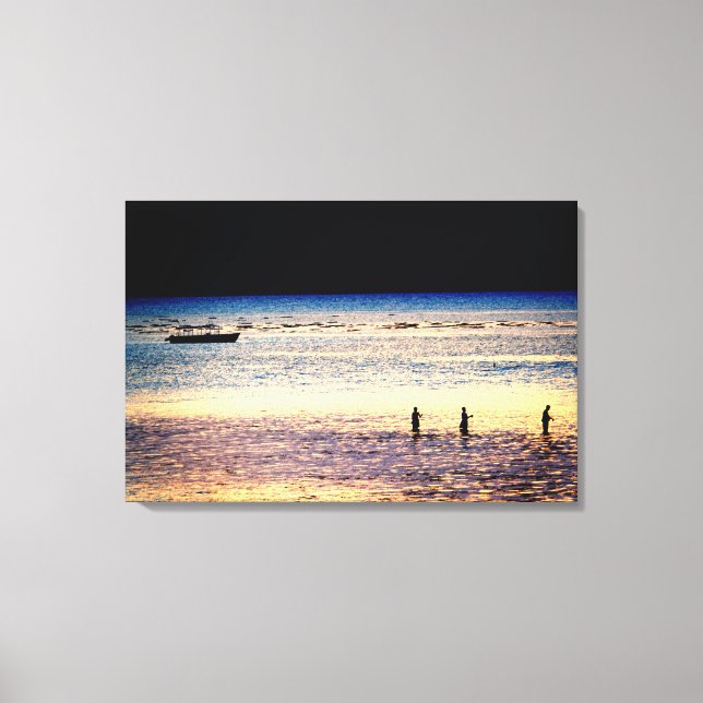 Lienzo India - Havelock Island (Swaraj Dweep) Sunset (Anverso)