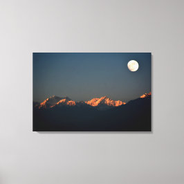 Lienzo India - Sikkim, Pelling sunset