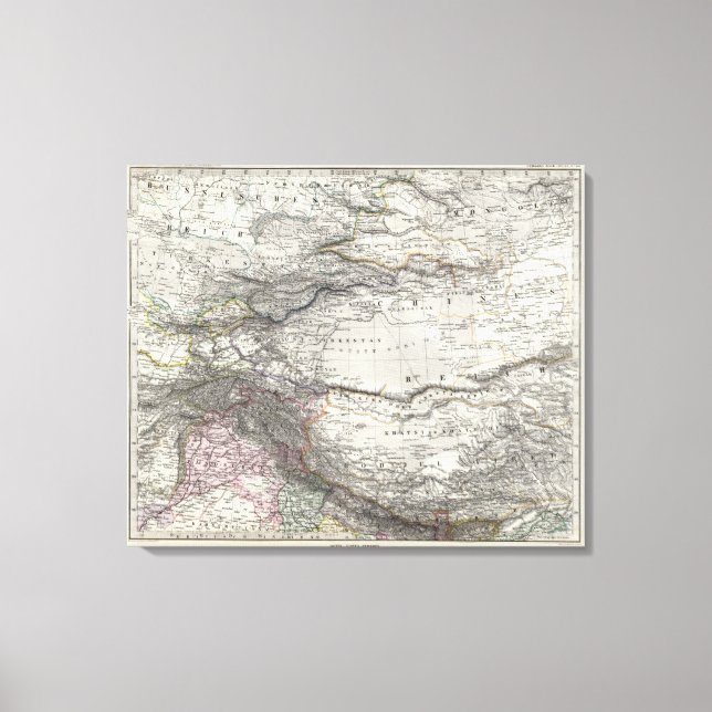 Lienzo India y China (Anverso)