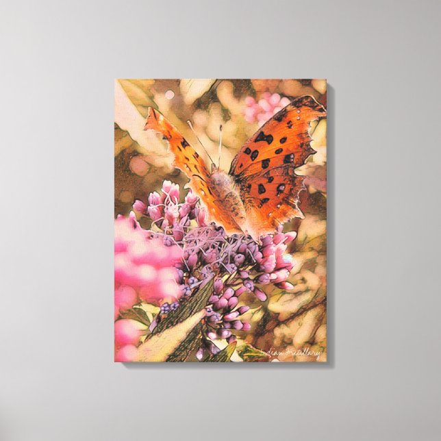 Lienzo Indian Fritillary：Premium Canvas (Anverso)