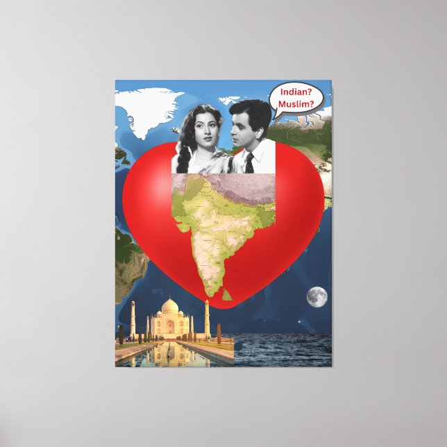 Lienzo Indian Muslim (Anverso)