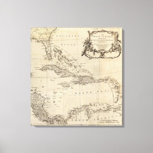 Lienzo Indias Occidentales 2 (Anverso)