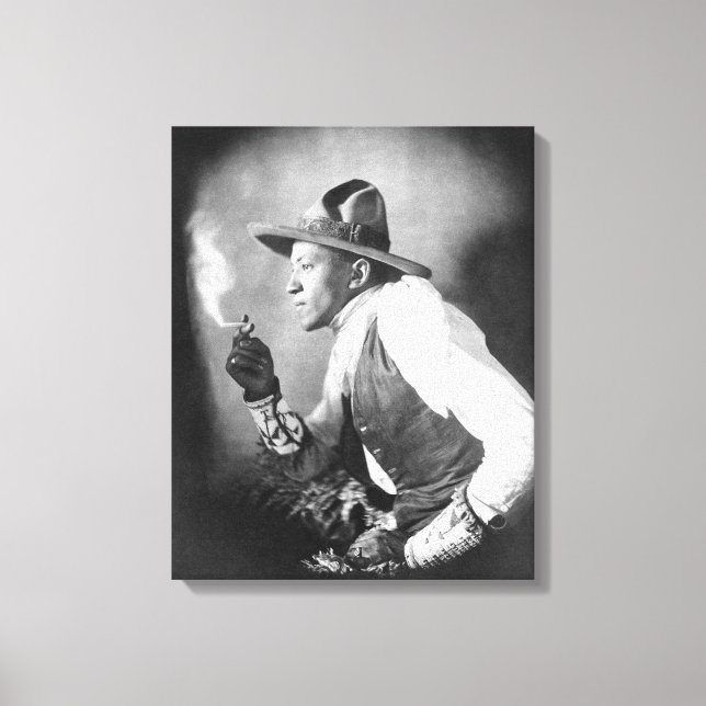 Lienzo Indio Sioux, 1908 (Anverso)