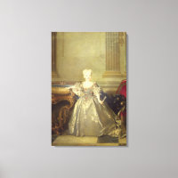 Infanta María Ana Victoria de Borbón, 1724 (aceite
