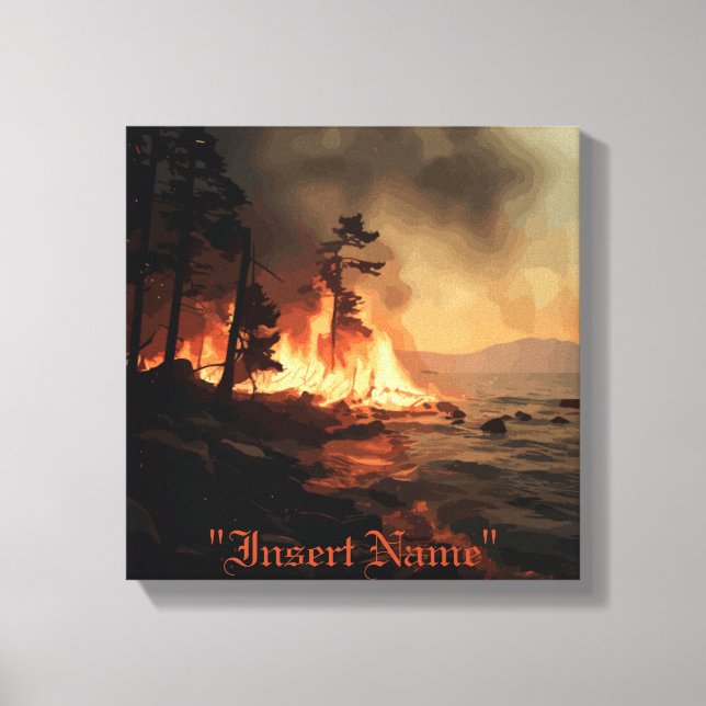 Lienzo Inferno (Anverso)