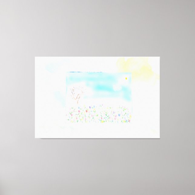 Lienzo Infinite Spring (Anverso)