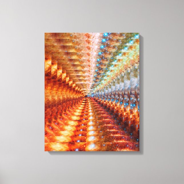Lienzo Infinito de Estrellas (Anverso)