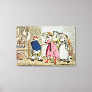 Lienzo Influencia femenina, o la lona de Devonshire