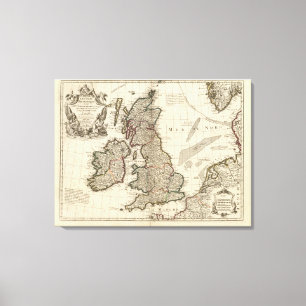 Lienzo Inglaterra, Escocia, Europa
